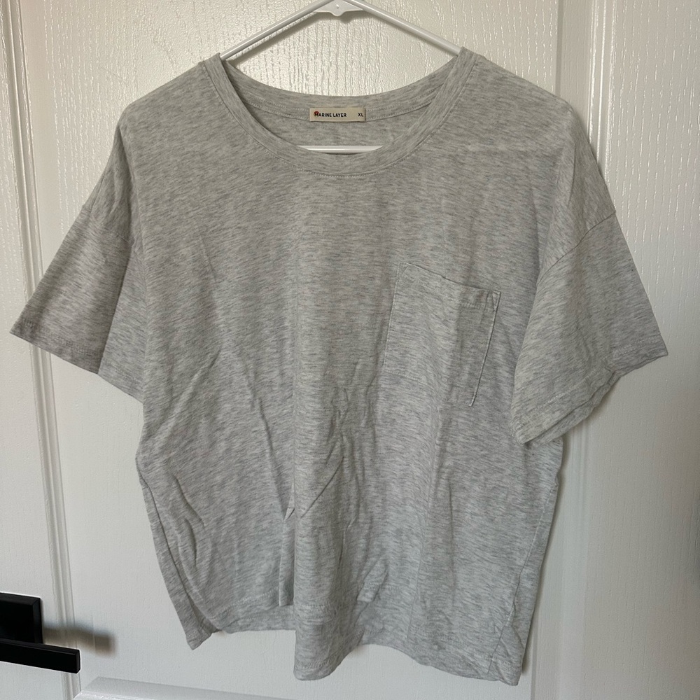 Marine Layer Grey Tee